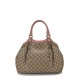 GUCCI PINK ORIGINAL GG CANVAS SUKEY TOTE