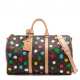 Louis Vuitton Yayoi Kusama Keepall Bandouliere 45 M46377 7A TOP QUALITY