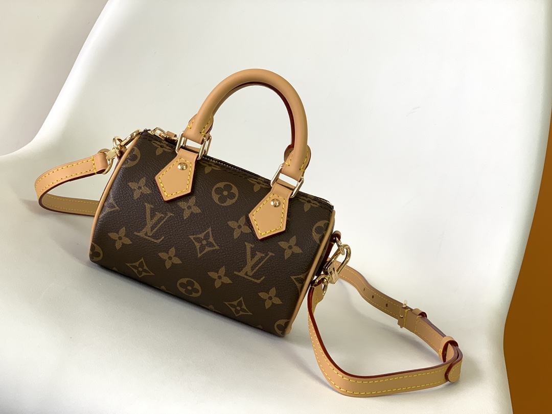 LOUIS VUITTON Nano Speedy Bag M81085 7A TOP QUALITY