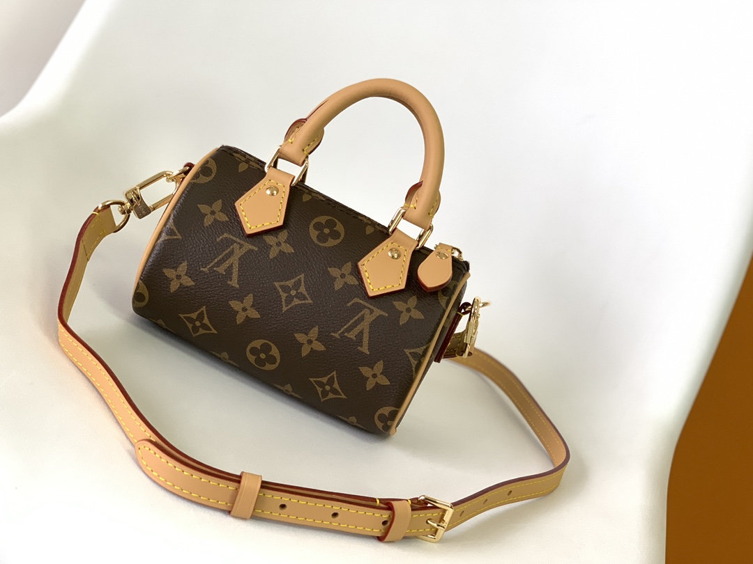 LOUIS VUITTON Nano Speedy Bag M81085 7A TOP QUALITY