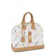 LOUIS VUITTON TAKASHI MURAKAMI X WHITE MONOGRAM MULTICOLORE ALMA NM GM