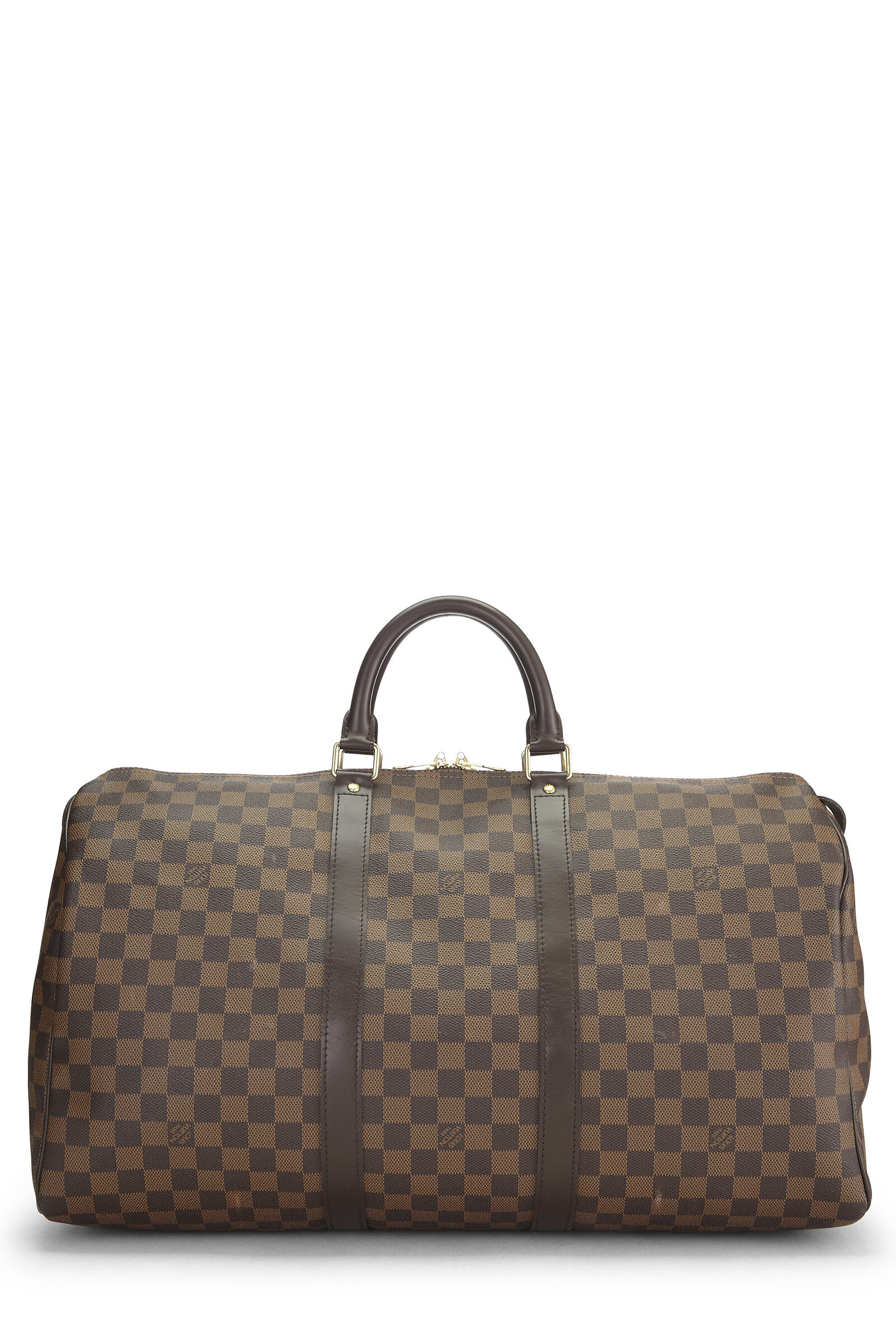 LOUIS VUITTON DAMIER EBENE KEEPALL 50 N41413 7A TOP QUALITY