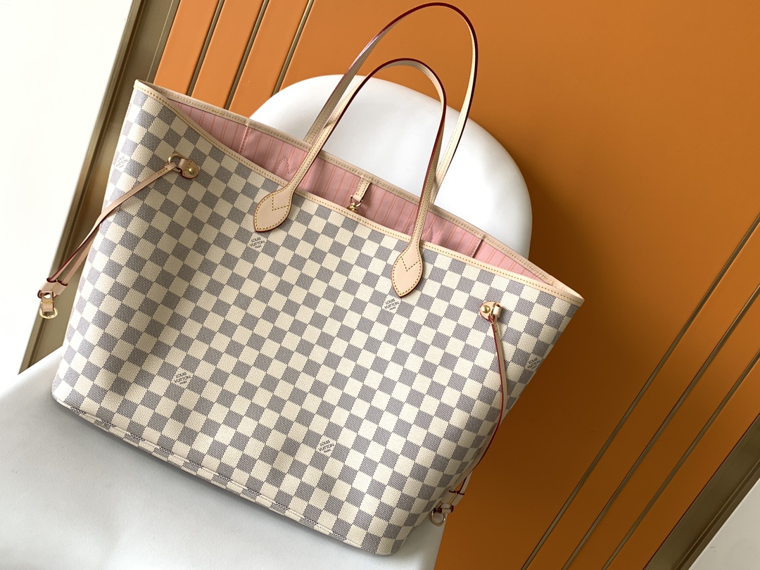 Louis Vuitton GM N41604 Neverfull Real Leather Bag