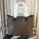 Louis Vuitton GM N51106 Damier Azur Neverfull Leather Bag