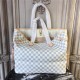 Louis Vuitton GM N51108 Damier Azur Neverfull Leather Bag