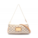 Louis Vuitton N55214 Real Leather Damier Canvas Eva Clutch