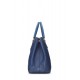 PRADA BLUE SAFFIANO EXECUTIVE TOTE MEDIUM