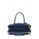 PRADA BLUE SAFFIANO EXECUTIVE TOTE MEDIUM