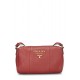 PRADA RED VITELLO DAINO CROSSBODY BAG