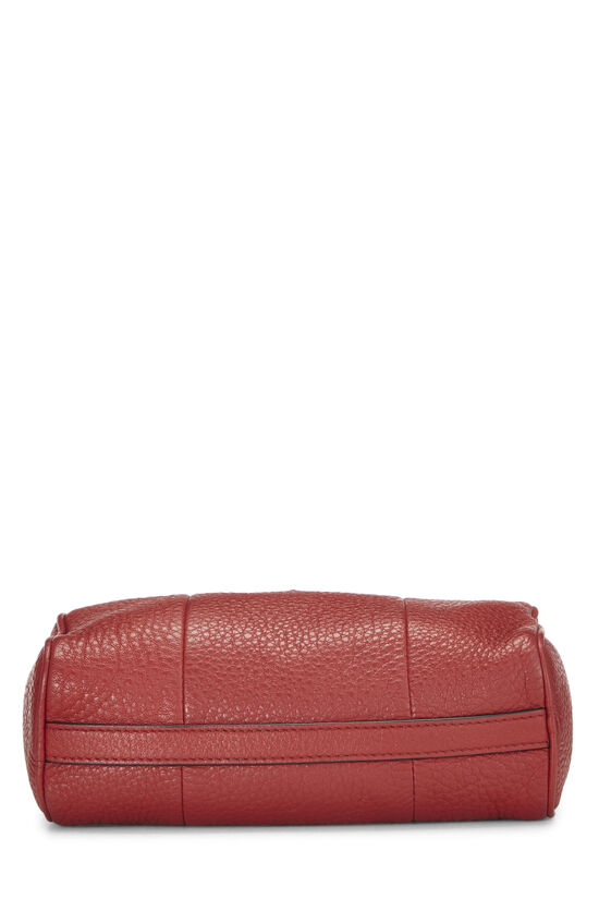 PRADA RED VITELLO DAINO CROSSBODY BAG