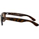 Ray-Ban Unisex Sunglasses Black On Transparent Frame Light Havana/B-15 Brown