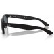 Ray-Ban Unisex Sunglasses Black On Transparent Frame Rubber Black/Blue