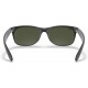 Ray-Ban Unisex Sunglasses Black On Transparent Frame Rubber Black/G-15 Green