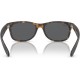 Ray-Ban Unisex Sunglasses Black On Transparent Frame Rubber Havana/Dark Grey