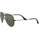 Ray-Ban Rb3025 Classic Polarized Aviator Sunglasses Black/Polarized G-15 Green