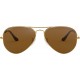 Ray-Ban Rb3025 Classic Polarized Aviator Sunglasses Gold/Brown Polarized