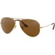 Ray-Ban Rb3025 Classic Polarized Aviator Sunglasses Gold/Brown Polarized