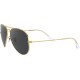 Ray-Ban Rb3025 Classic Polarized Aviator Sunglasses Legend Gold/Polarized Black