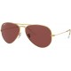 Ray-Ban Rb3025 Classic Polarized Aviator Sunglasses Rose Gold