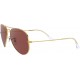 Ray-Ban Rb3025 Classic Polarized Aviator Sunglasses Rose Gold