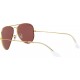 Ray-Ban Rb3025 Classic Polarized Aviator Sunglasses Rose Gold