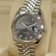 Rolex DateJust 41 Rhodium Diamond Dial 126334 Steel & 18k White Gold