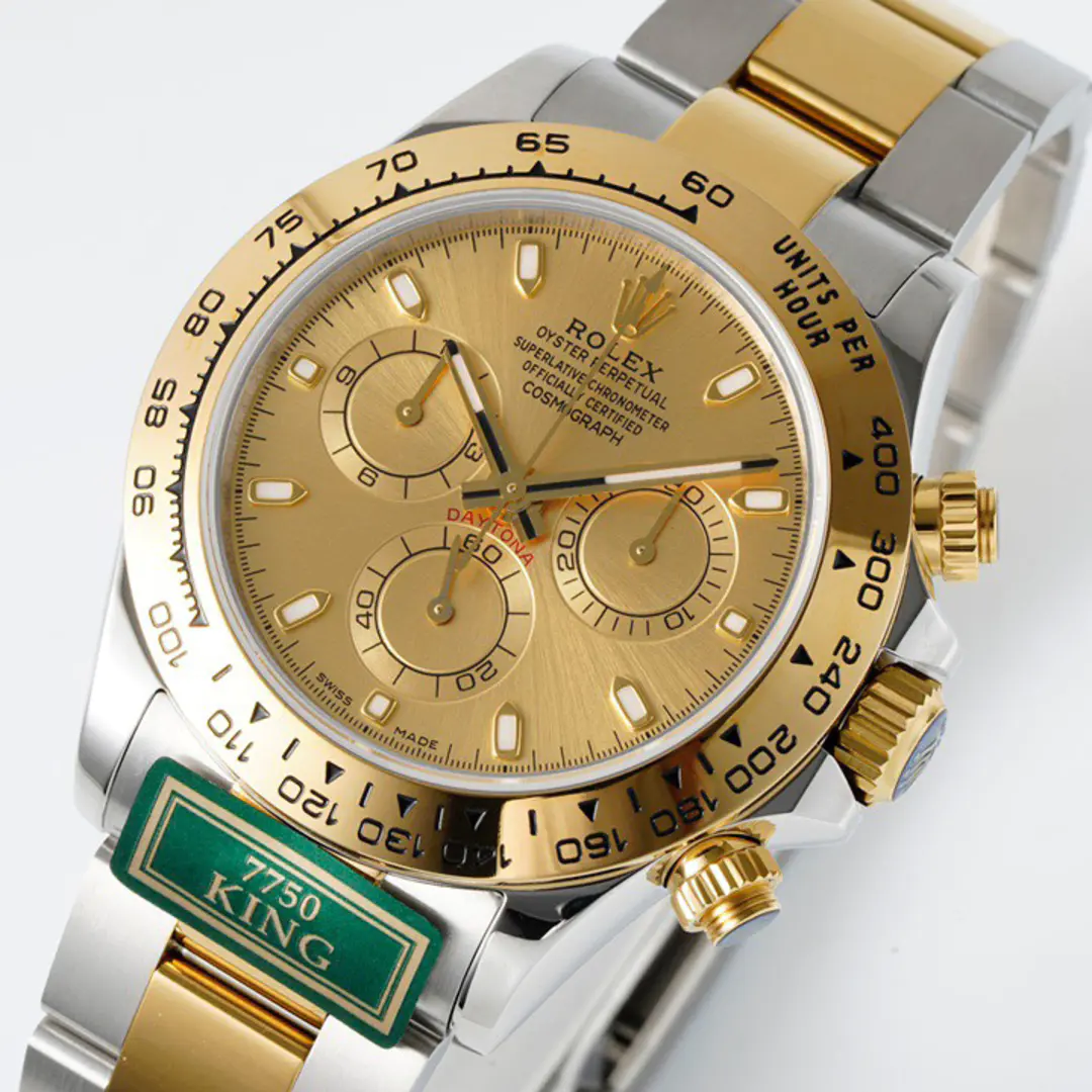 Rolex Cosmograph Daytona m116503-0003 Champagne Index Oyster 40mm Watch