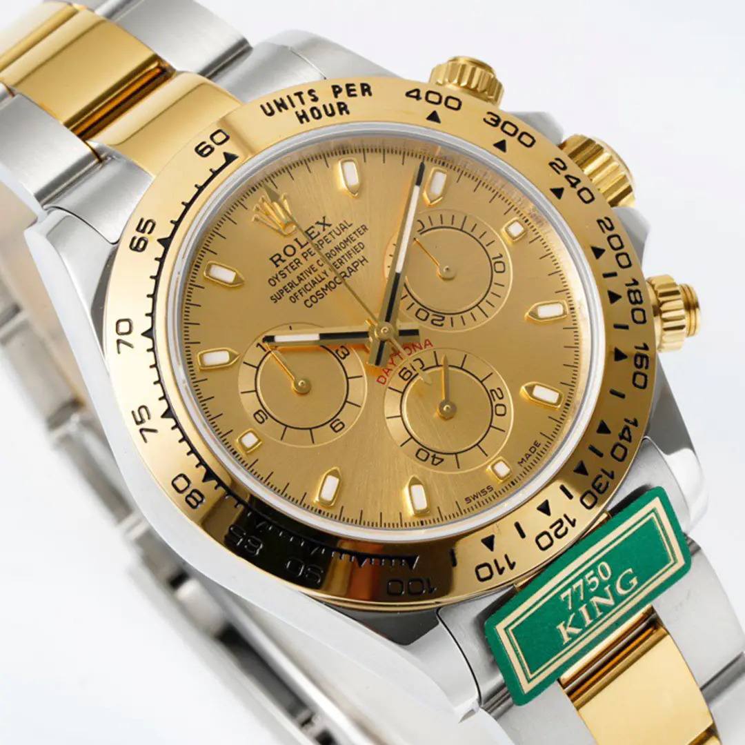 Rolex Cosmograph Daytona m116503-0003 Champagne Index Oyster 40mm Watch