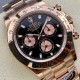 Rolex Cosmograph Daytona m116505-0008 Everose Gold 40mm Black Index Dial Watch