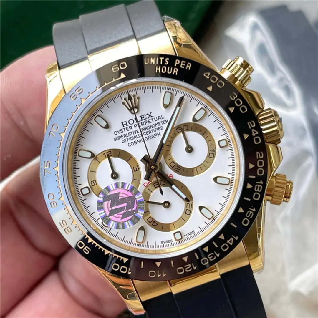 Rolex Cosmograph Daytona 116518LN White Dial 40mm Watch