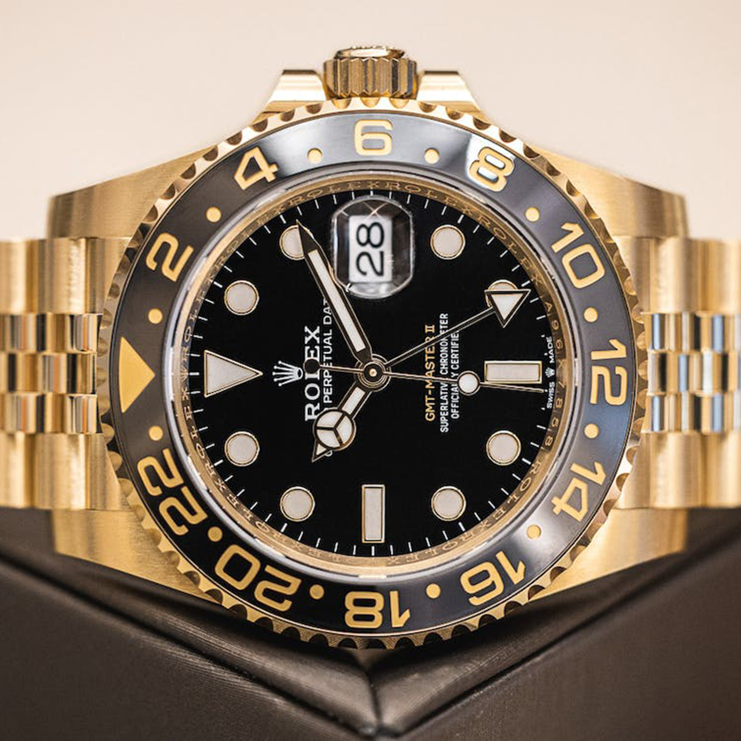 Rolex GMT-Master II NEW RELEASE 2023 Jubilee 18ct Yellow Gold 126718GRNR-0001/126713GRNR-0001