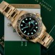 Rolex GMT Master II 18k Yellow Gold Oyster Bracelet 116718LN Unworn