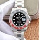 Rolex GMT Master II Silver Coke 40mm Black Red