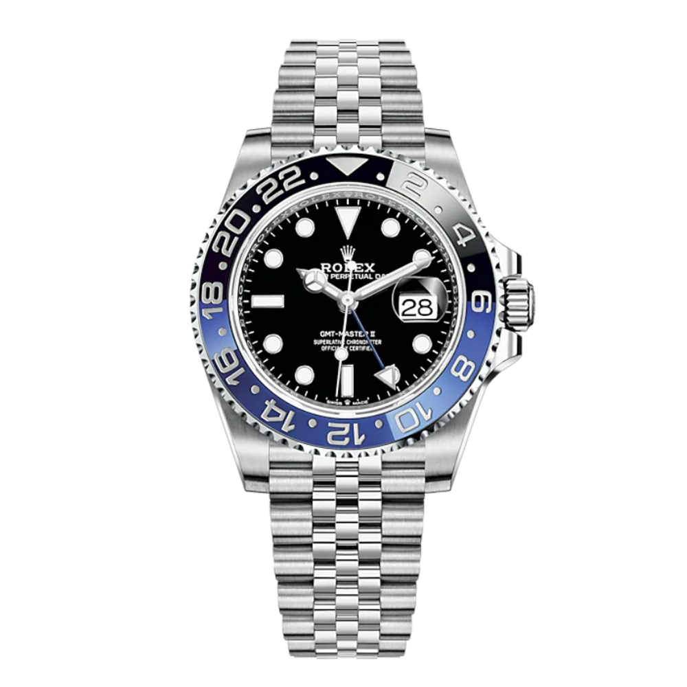 Rolex GMT-Master II 40mm Stainless Steel m126710 Series Batman & Pepsi