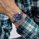 Rolex GMT Master II White Gold Pepsi Bezel Blue Dial Men's Watch m126719blro-0003