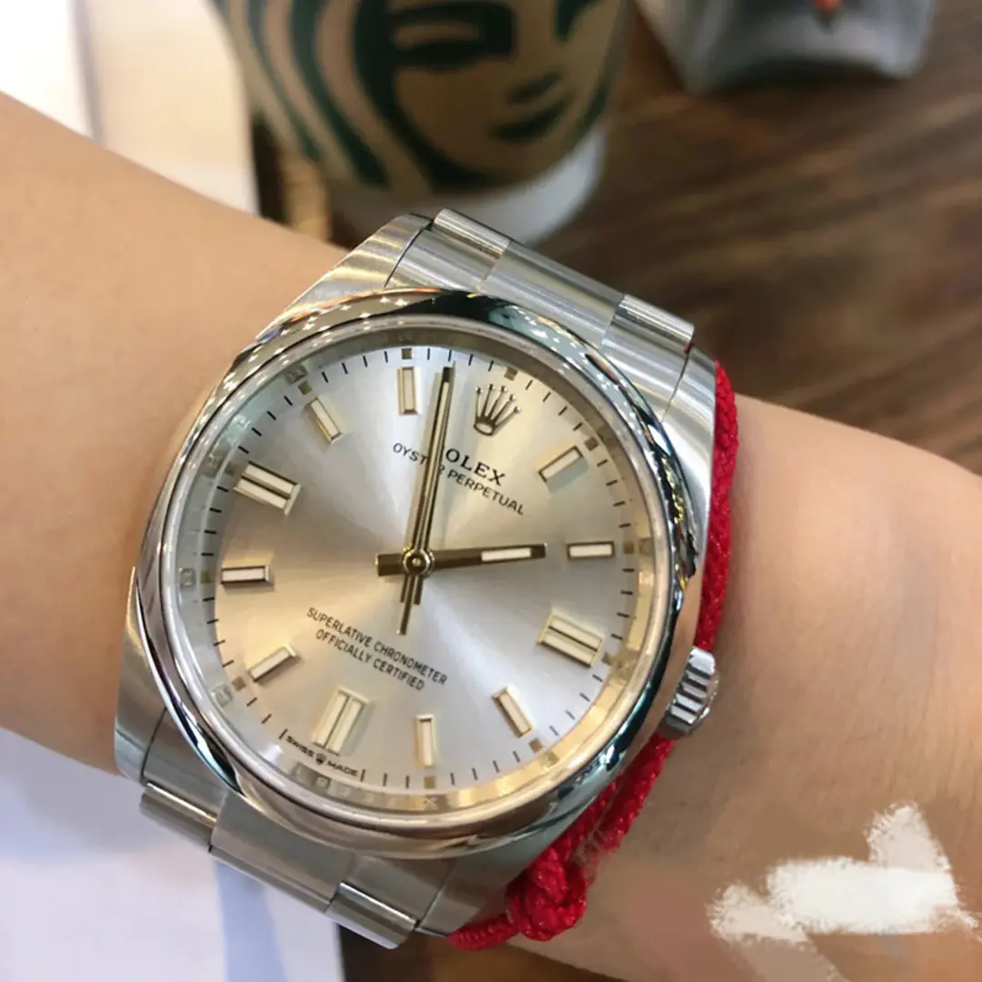 Rolex Oyster Perpetual 124300 41mm Silver Dial