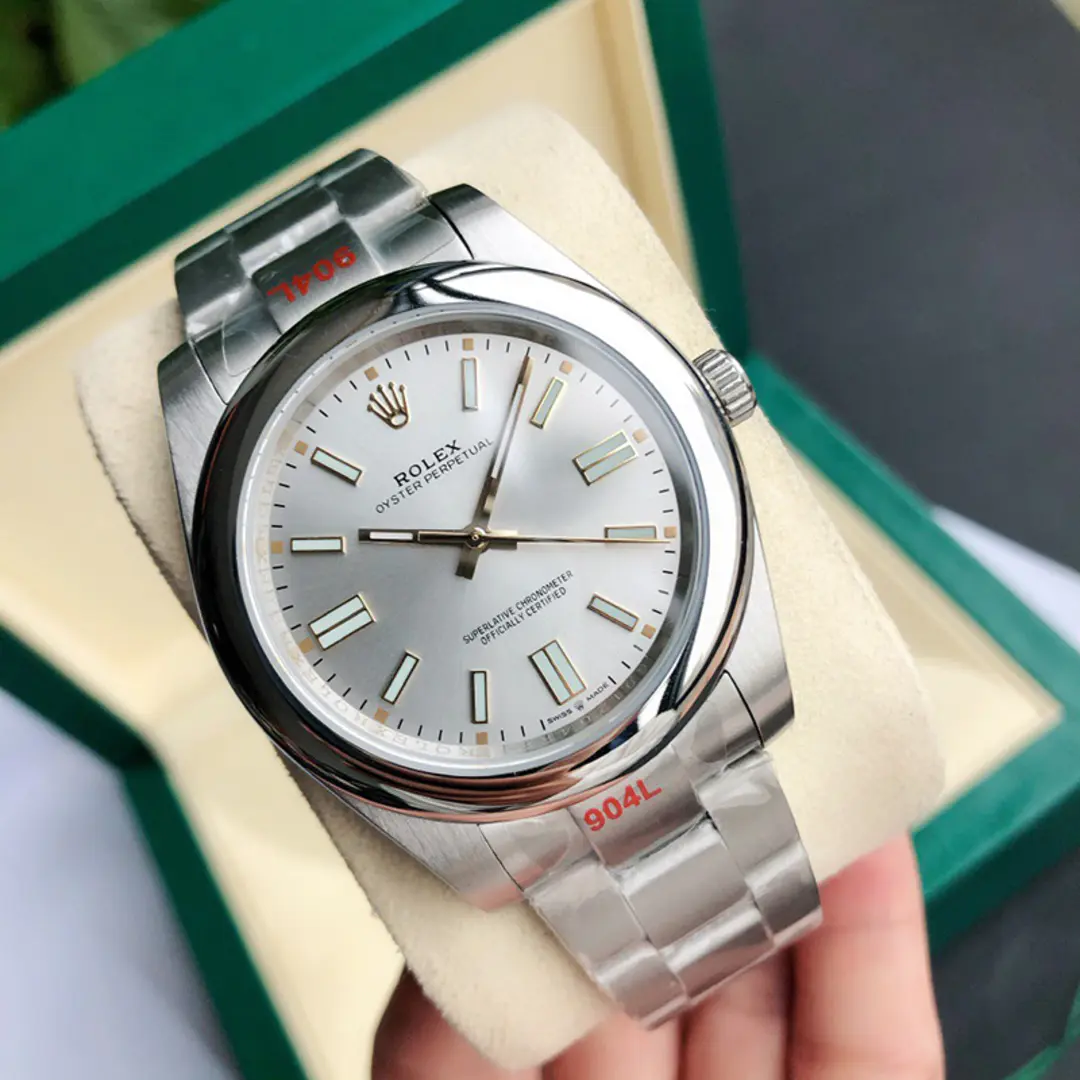 Rolex Oyster Perpetual 124300 41mm Silver Dial