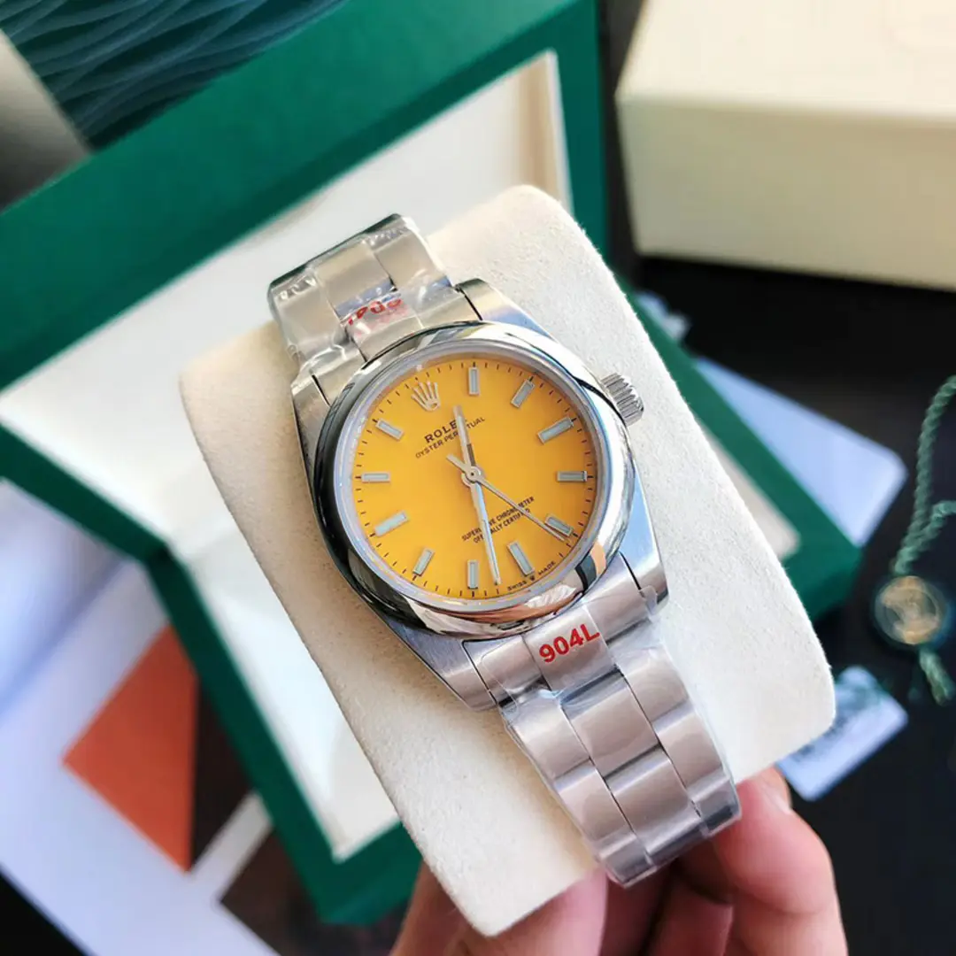 Rolex Oyster Perpetual M277200 41mm Yellow Dial