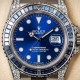 Rolex Submariner Date 116659 SABR 18K White Gold Diamonds Sapphires Unworn