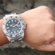 Rolex Submariner Silver Black Diamond 40mm