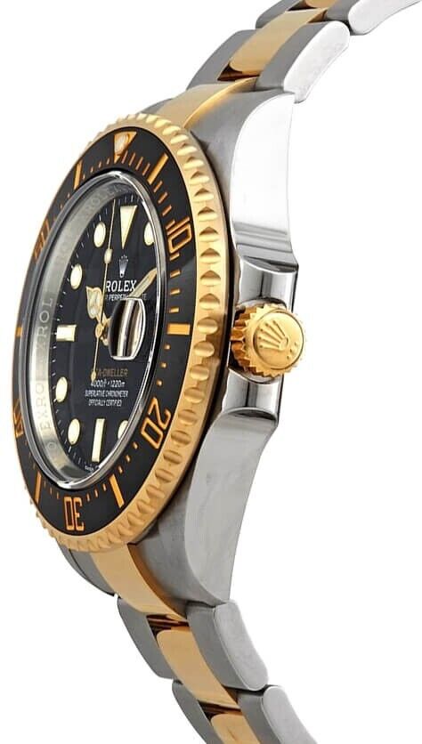 Rolex Sea-Dweller Gold & Oystersteel Men's Diving Watch M126603-0001