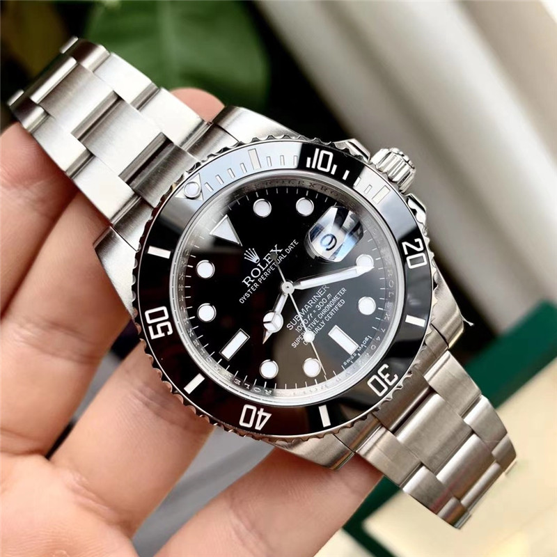 Rolex Perpetual Submariner 116610lv Series Black