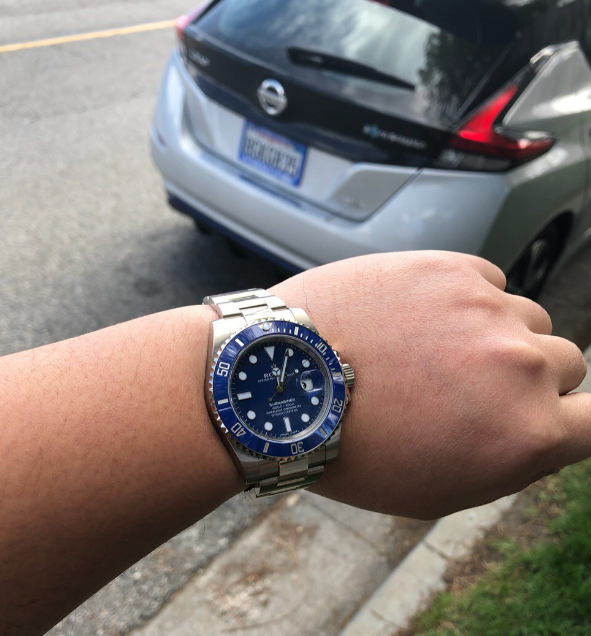 Rolex Perpetual Submariner 116610lv Series Blue