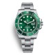 Rolex Perpetual Submariner 116610lv Series Green