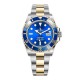 Rolex Perpetual Submariner m126613ln Series Gold Blue