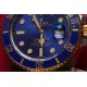 Rolex Perpetual Submariner m126613ln Series Gold Blue