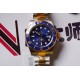 Rolex Perpetual Submariner m126613ln Series Gold Blue